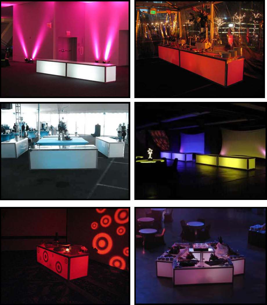 ILLUMINATED LED Buffets